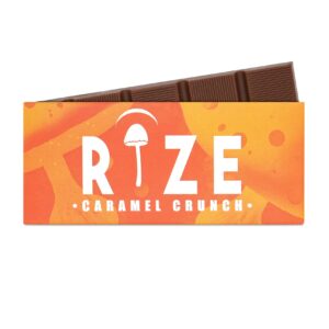 rize chocolate bar 5g caramel crunch