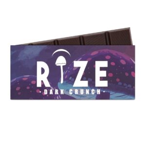 rize chocolate bar 5g dark crunch