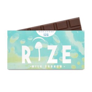 rize 12g milk crunch chocolate bar