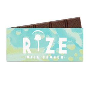 rize chocolate bar 5g milk crunch